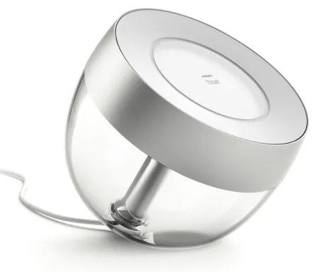 Philips Hue IRIS LED 8,2W 230V lampă de birou RGB reglabilă argintie