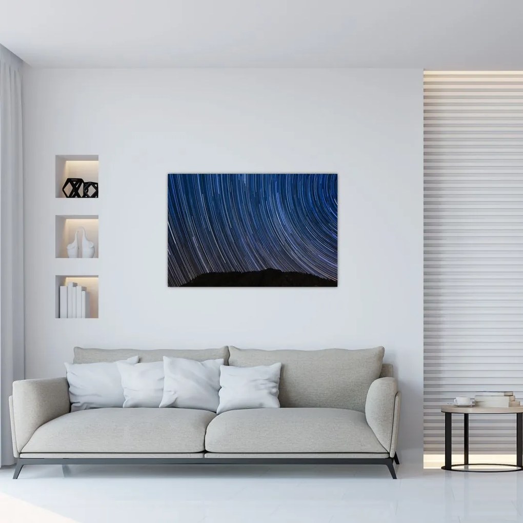 Tablou cu stele noaptea și cerul (90x60 cm)