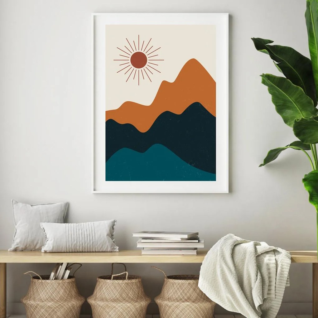 Poster - Munții (A4)