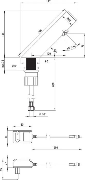 SENSE – Baterie cu Senzor, Fără Contact Direct, BQR_P28V Oțel Lustruit 🚰✨