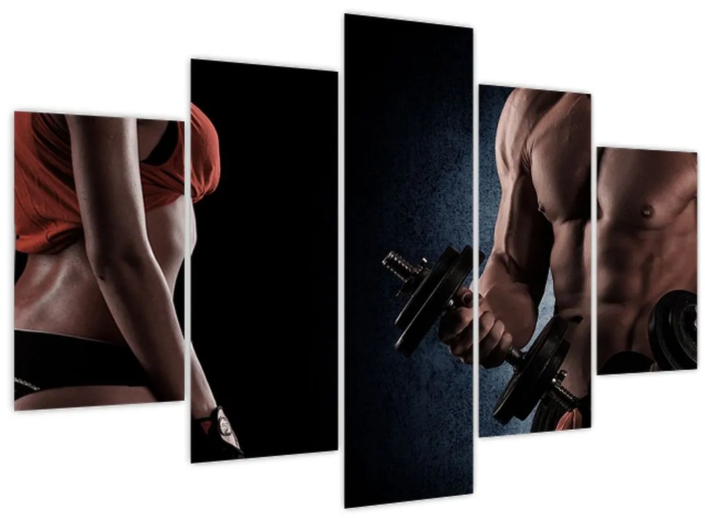 Tablou - Fitness (150x105 cm)