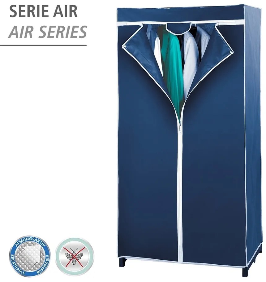 Dulap textil Wenko Air, albastru