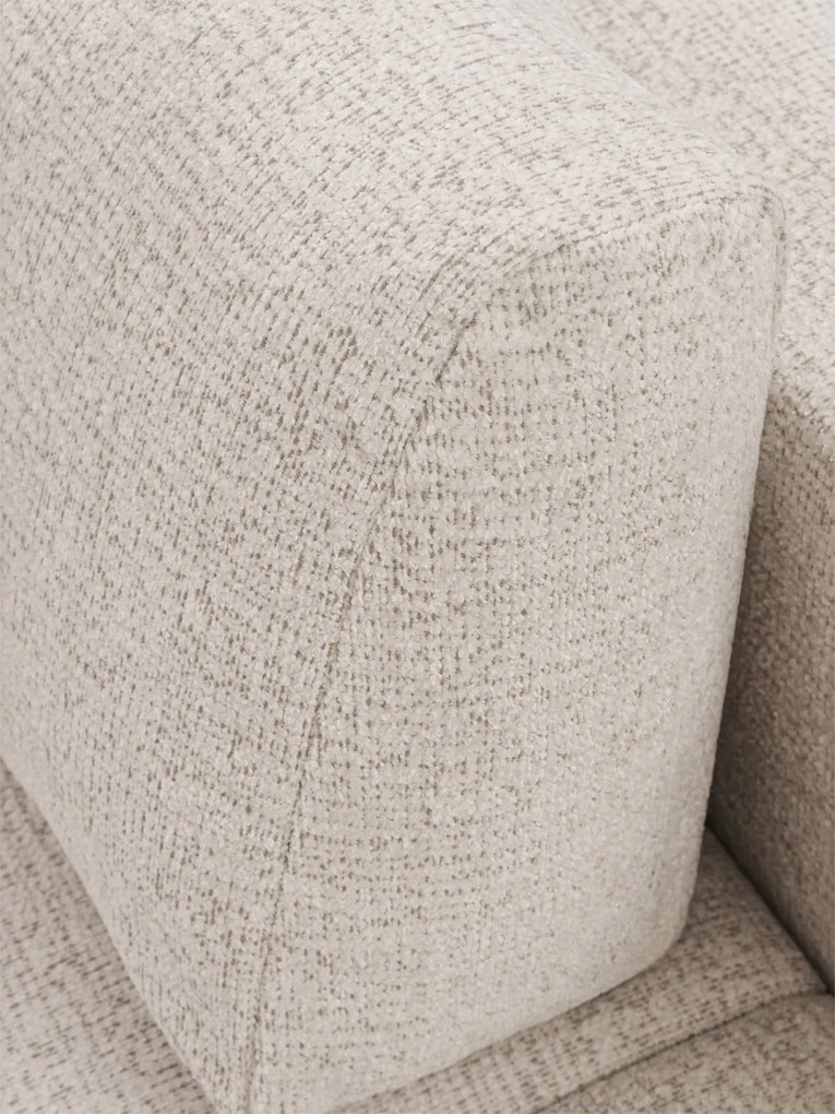 Canapea extensibilă Velamo - chenille bej deschis Bella 05