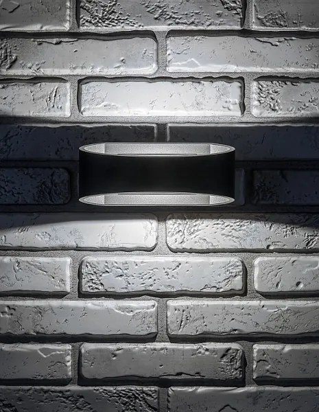 Rabalux 77179 - Aplica de perete LED pentru exterior GERLA, 9W, 230V, IP54, antracit