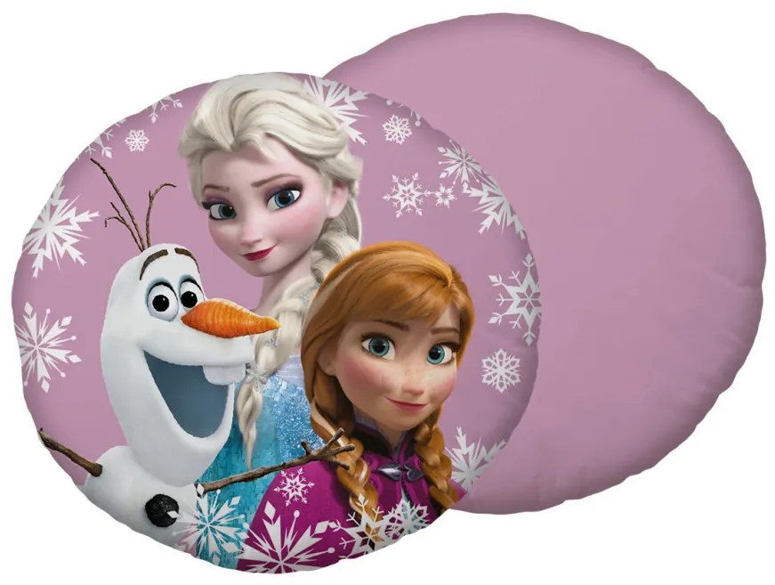 Disney Regatul de gheață Pink Pernă decorativă 35 cm