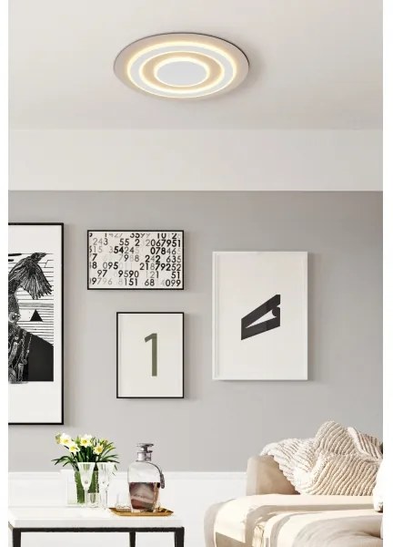 Globo 48032-40S - Plafonieră LED JAYDEN, 40W, 230V, 3000K, Ø 48 cm