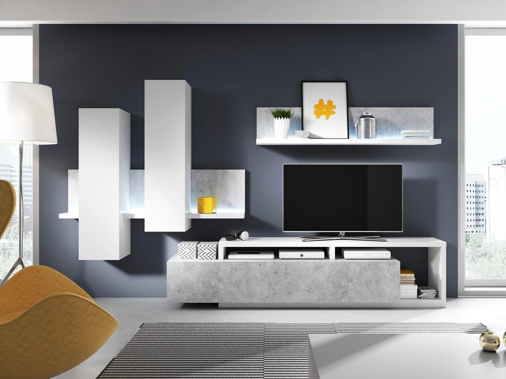 Zondo Mobilier living Bilsby Typ 09 (cu iluminat). 602442