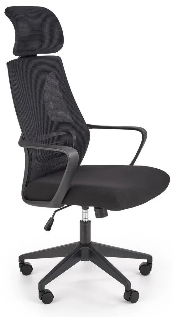 Scaun de birou Valdez, negru