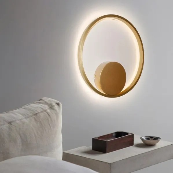 Aplica de perete LED design modern geometric Halo GO