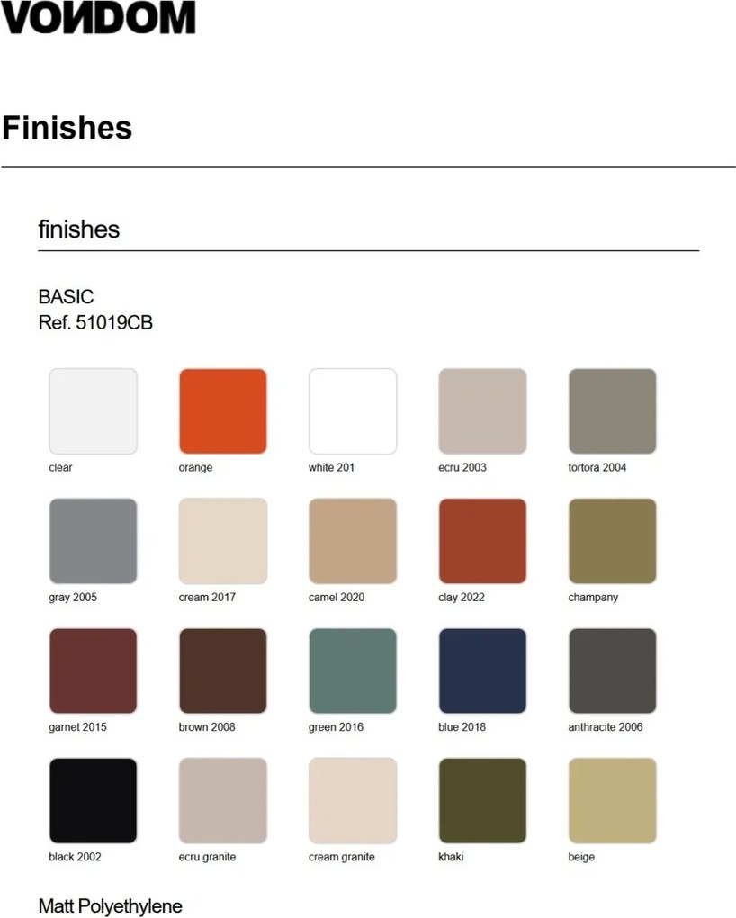 Masa de exterior / interior design modern premium VERTEX 80x80cm