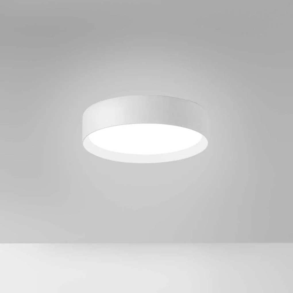 Plafoniera LED AVA 40cm, alb sau negru