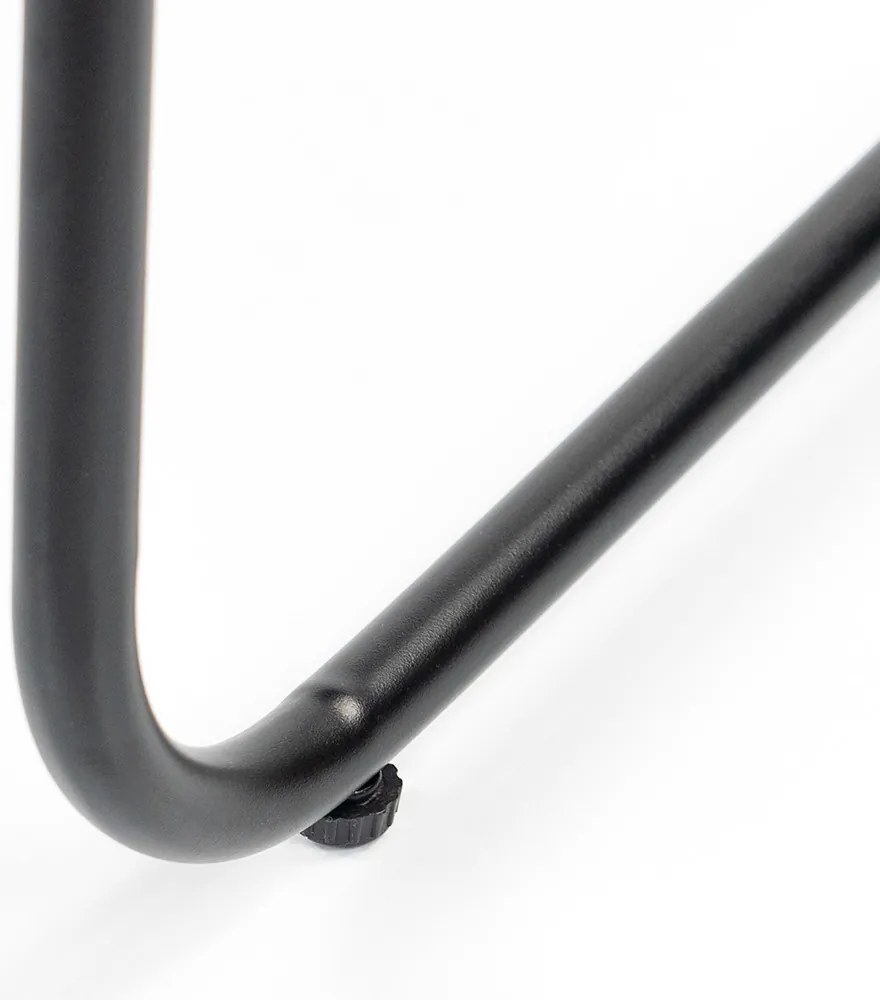 Set mobilier de grădină Lorca 4+1 negru