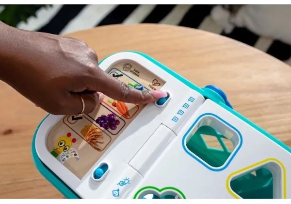 Baby Einstein - Cărucior de cumpărături interactiv MAGIC TOUCH HAPE 3xAAA