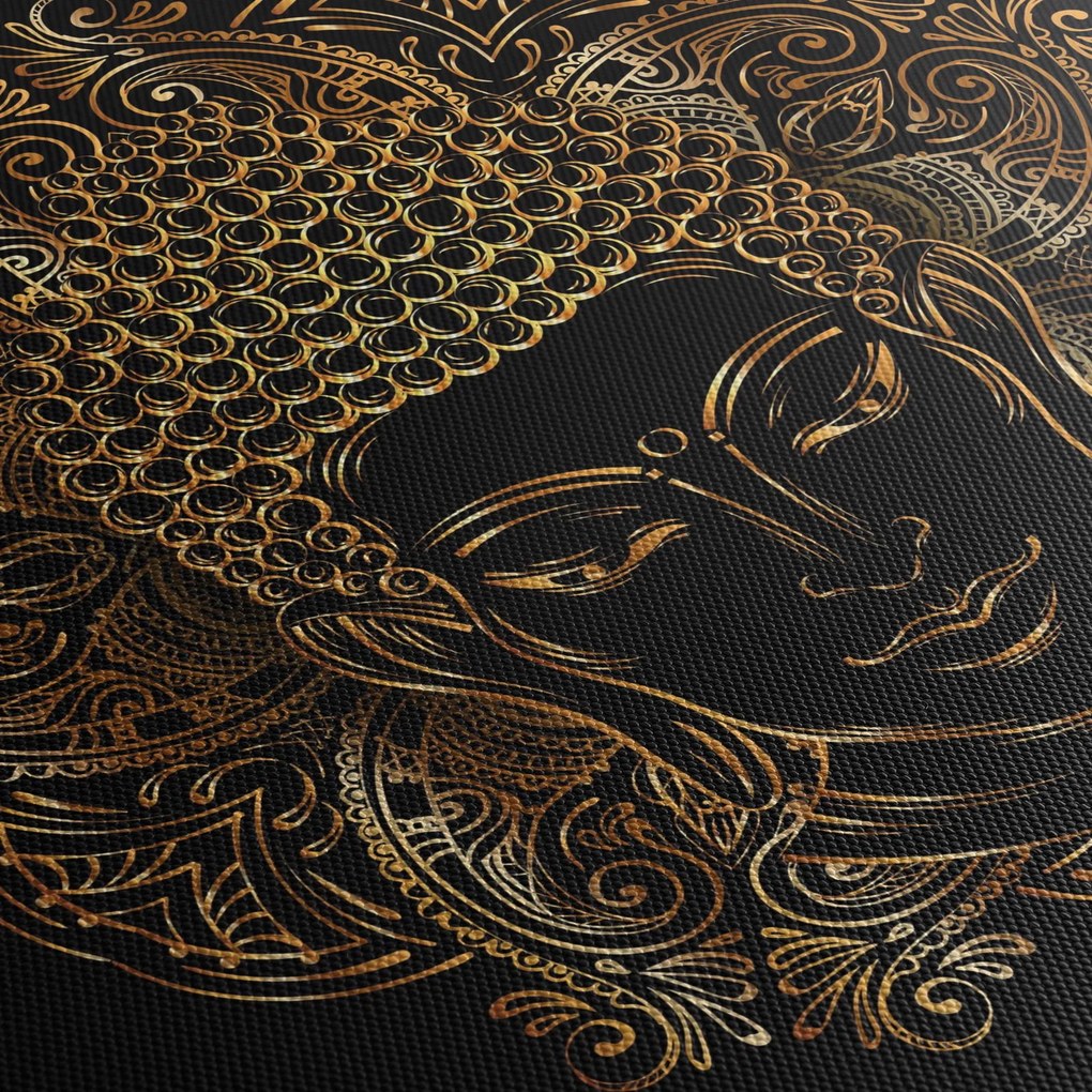 Tablou - Buddha auriu (90x60 cm)