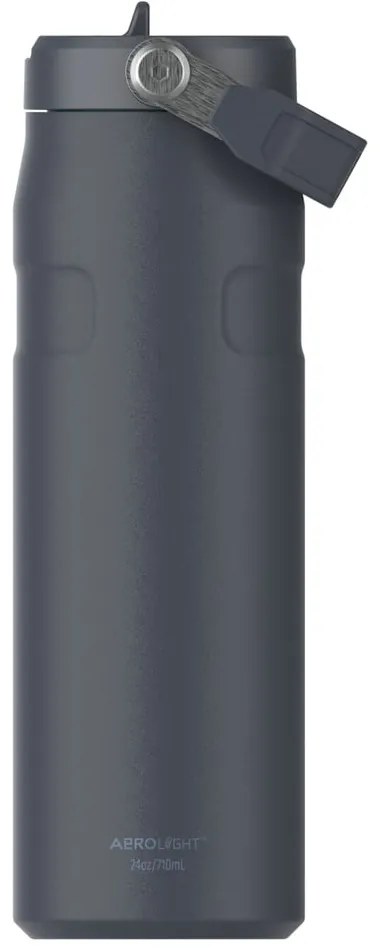 Termos albastru închis din oțel inoxidabil 700 ml The IceFlow™ Flip Straw 2.0 Tumbler Twilight – Stanley