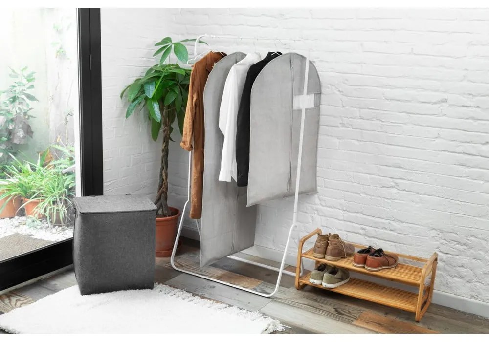 Suport pentru haine Compactor Portant Blanc