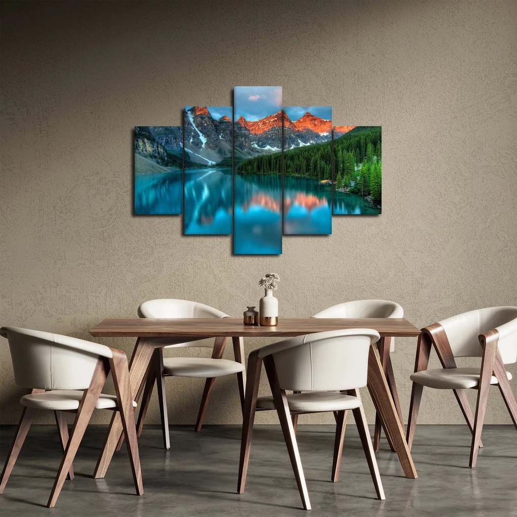 Tablou - Lac turcoaz (150x105 cm)