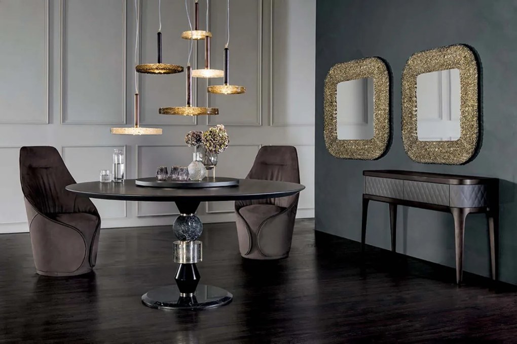 Masa eleganta design extravagant Pandora, 160cm