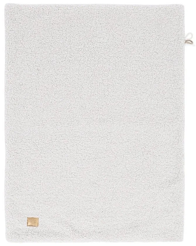 Pătură pentru copii albă din sherpa 100x77 cm – Meowbaby