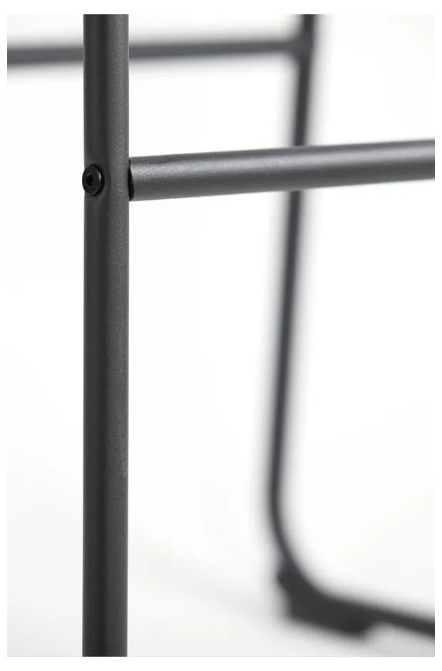 Scaun de bar negru Jeddo – Light &amp; Living