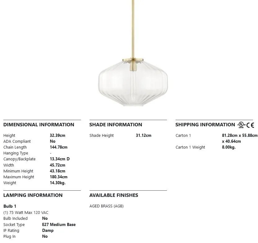 Pendul LUX realizat manual BENNETT