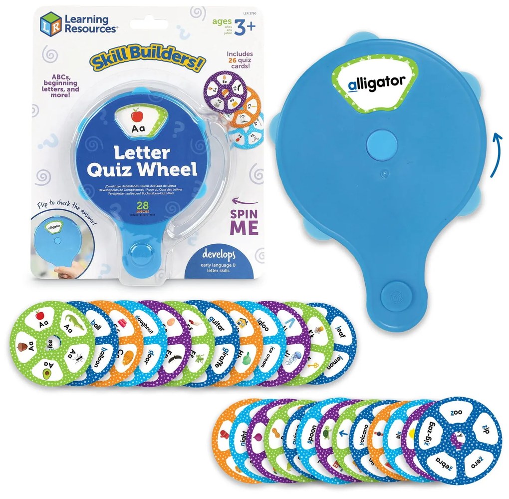 SET ACTIVITATI EDUCATIVE - ROTITA ALFABETULUI - LEARNING RESOURCES (LER3790)