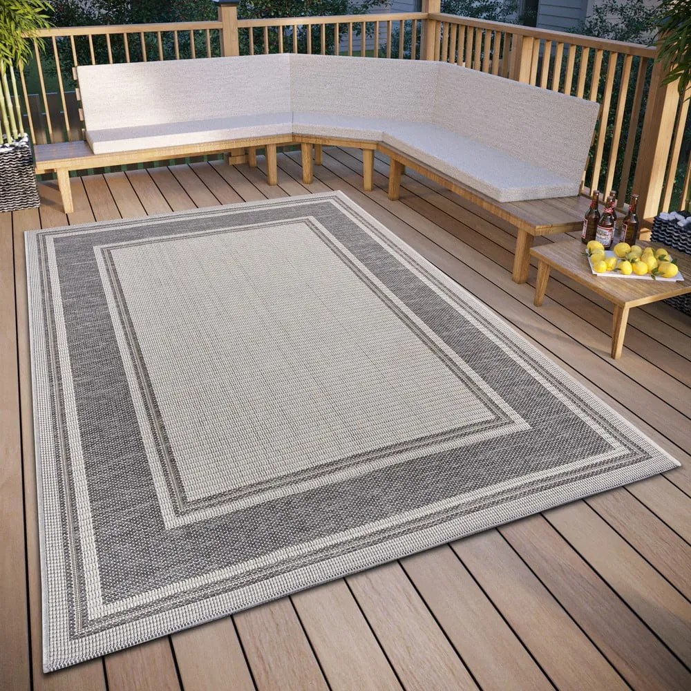 Covor de exterior gri 115x170 cm Clyde Cast – Hanse Home