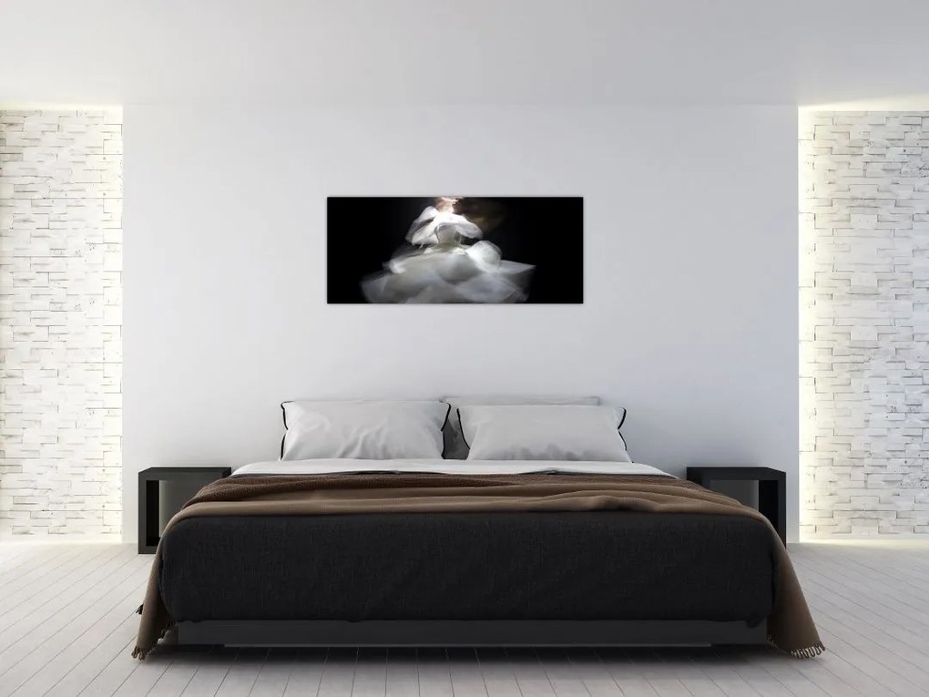 Tablou cu floare de lotus (120x50 cm)
