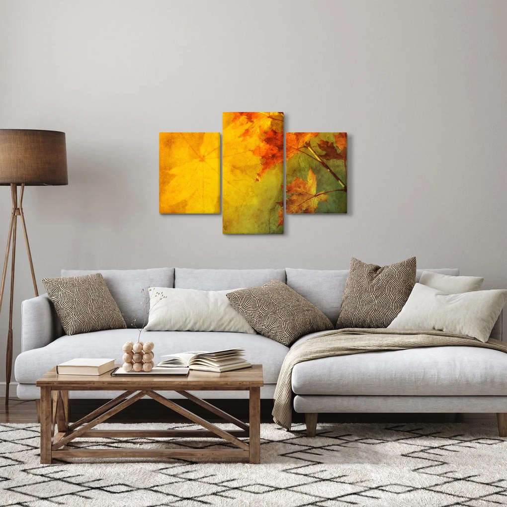 Tablou - Frunze de toamnă (90x60 cm)
