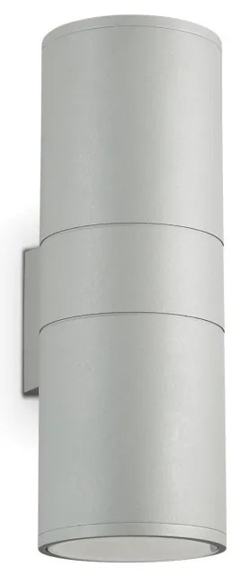 Aplica de exterior cu protectie IP54 GUN AP2 BIG GRIGIO 163604 IDL