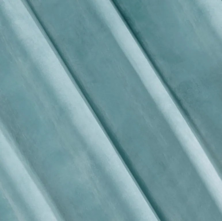 Draperie fină culoarea mentol cu inele metalice 140 x 250 cm Lungime: 250 cm