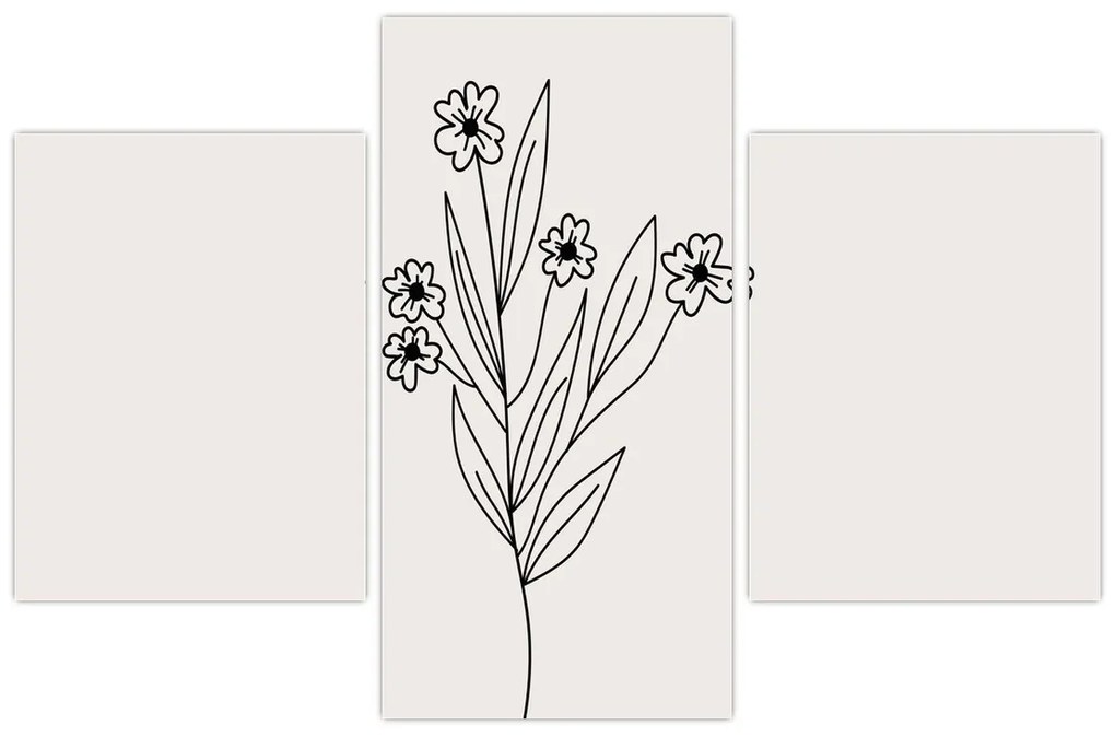 Tablou - Floare de pajiște N⁰1 (90x60 cm)