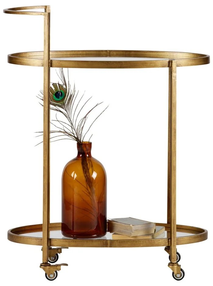 Măsuță de servire cu roți 35x67 cm Push – WOOOD