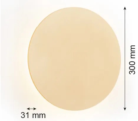 Aplică LED OREGON PLUS LED/6W/230V 3000K 30 cm auriu Argon 8352