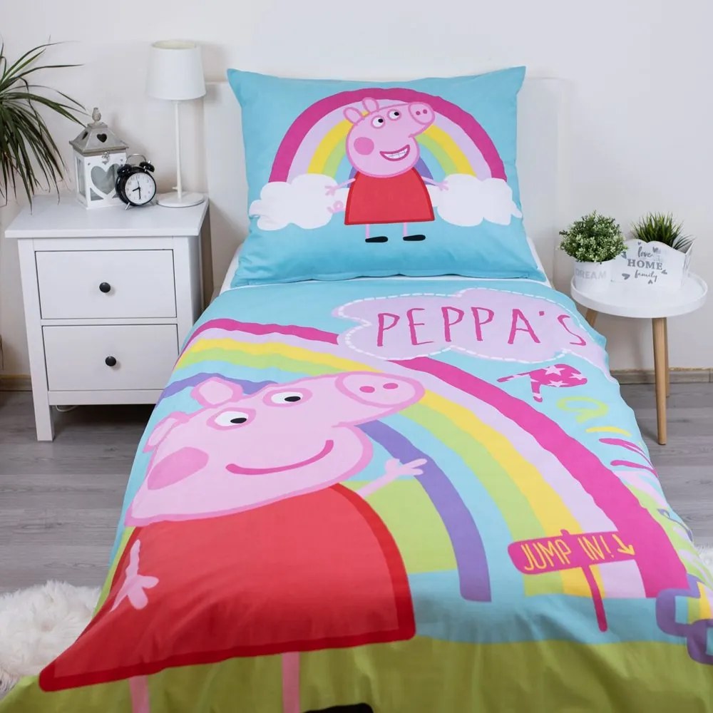 Lenjerie de pat Peppa Pig