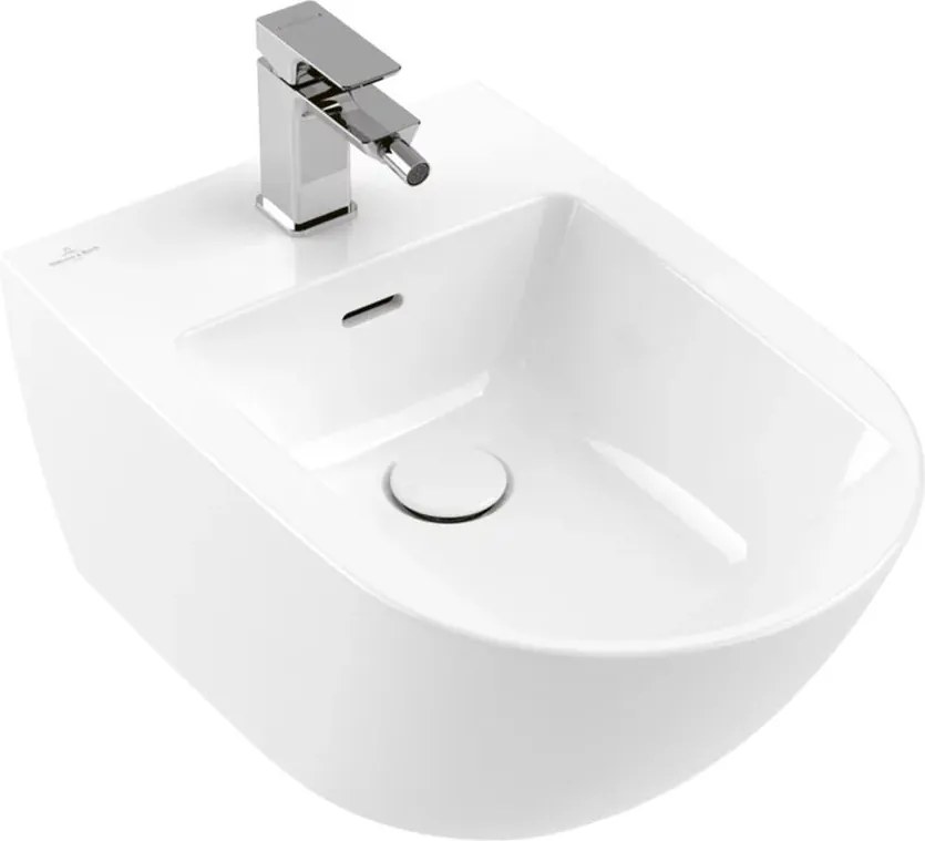 Bideu suspendat Villeroy&Boch Subway 3.0 alb