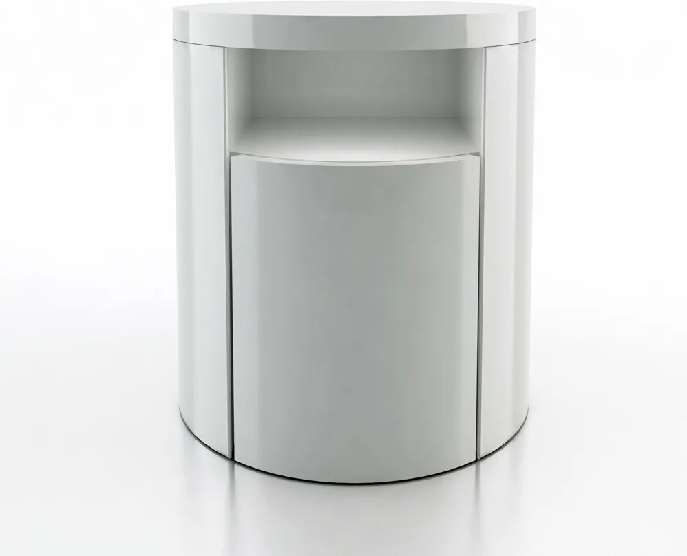 Masuta/ Noptiera eleganta design modern Dreams AC-LE313-BLANCO