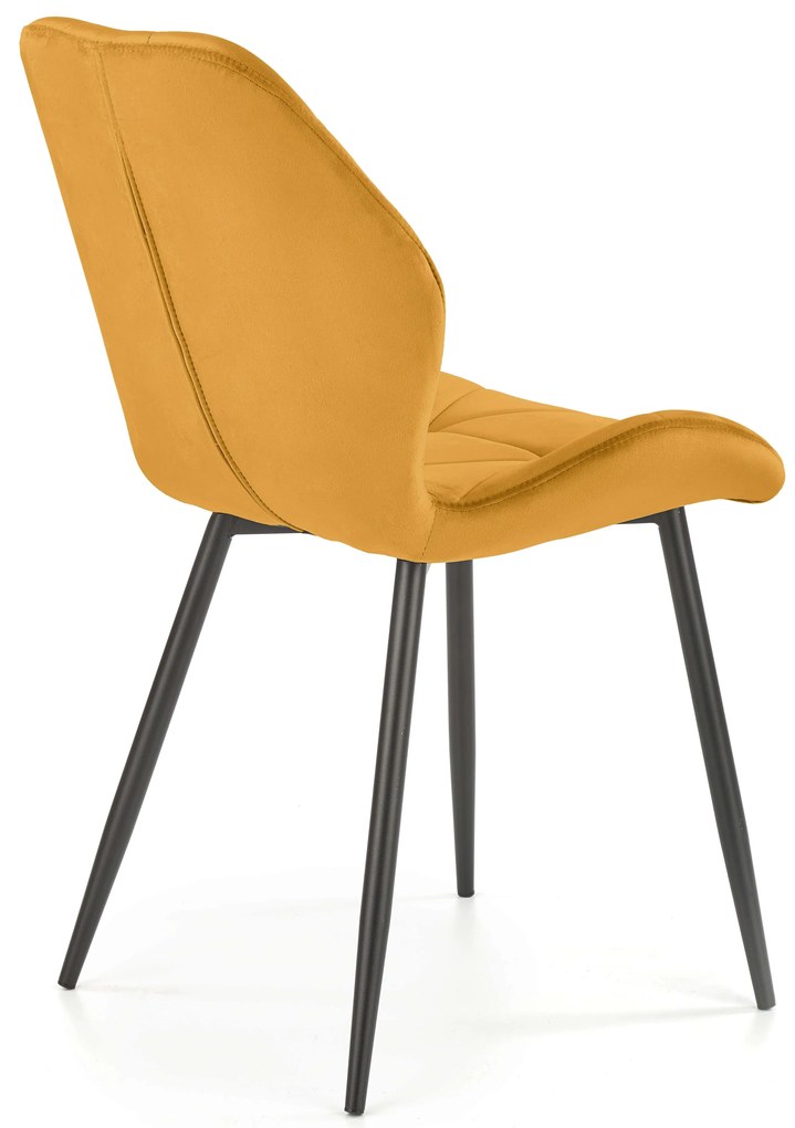 Scaun de sufragerie Kilsyth (muștar). Promo -7%. 1039690