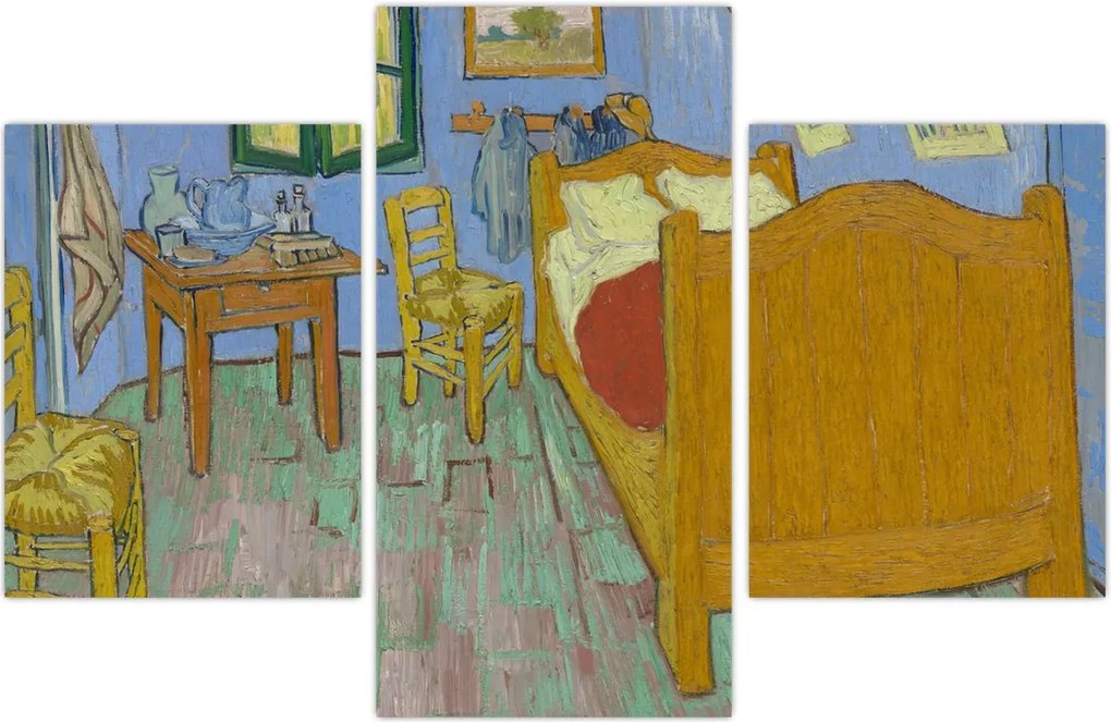 Tablou - Vincent van Gogh, The Bedroom, reproducere (90x60 cm)