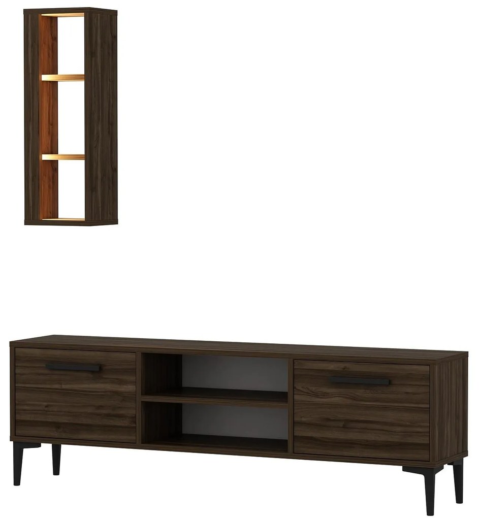 Mobilier living Kuvuni 1 (Nuc) (cu iluminare). 1095470
