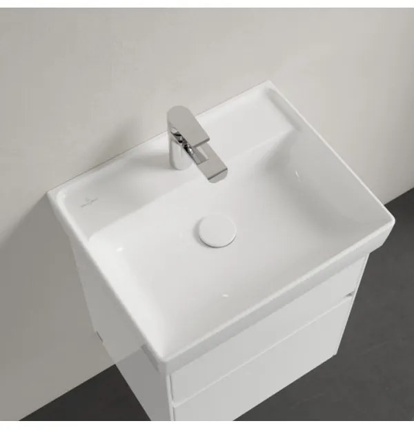 Lavoar pe mobilier, Villeroy&Boch Collaro, material TitanCeram, 50x40cm, Alb Alpin, 43345001
