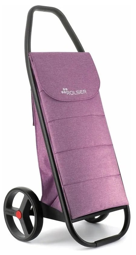 Sacoșă de cumpărături cu roți 53 l Com Tweed Polar Black Tube – Rolser