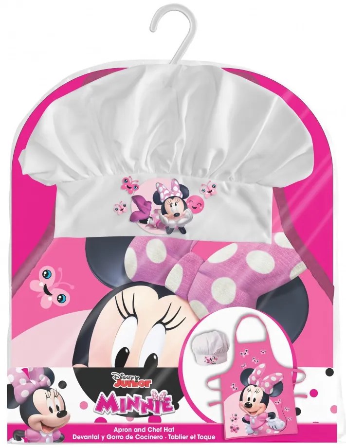 Disney Minnie Sparkling Eyes Set șorț de copii 2 piese