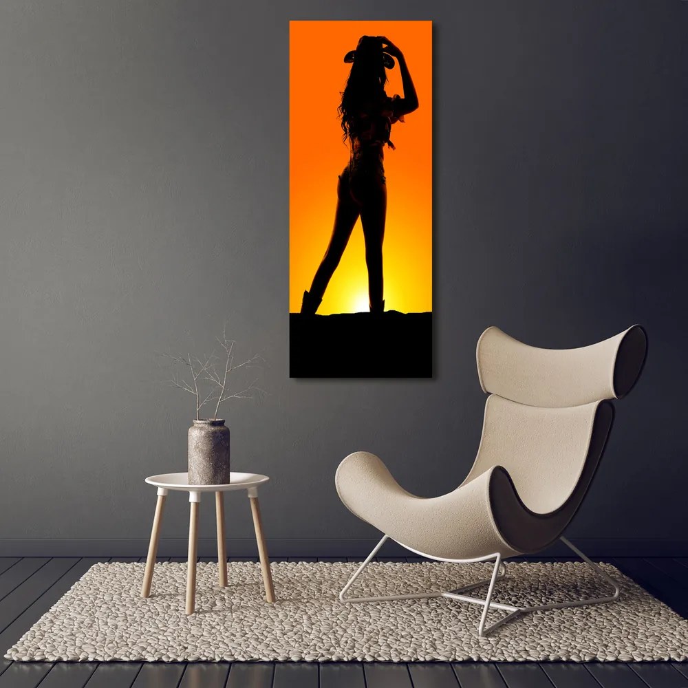 Print pe pânză Figura cowgirls