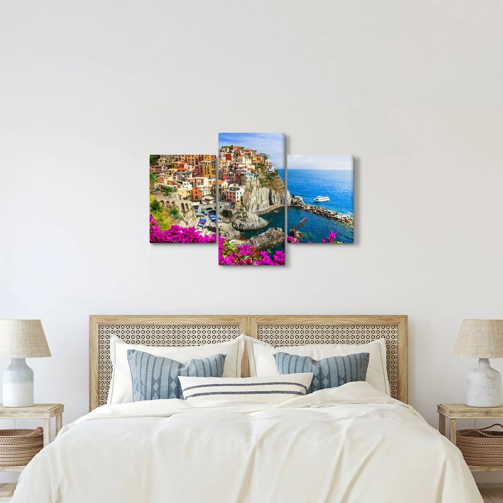 Tablou - Satul italian Manarola (90x60 cm)