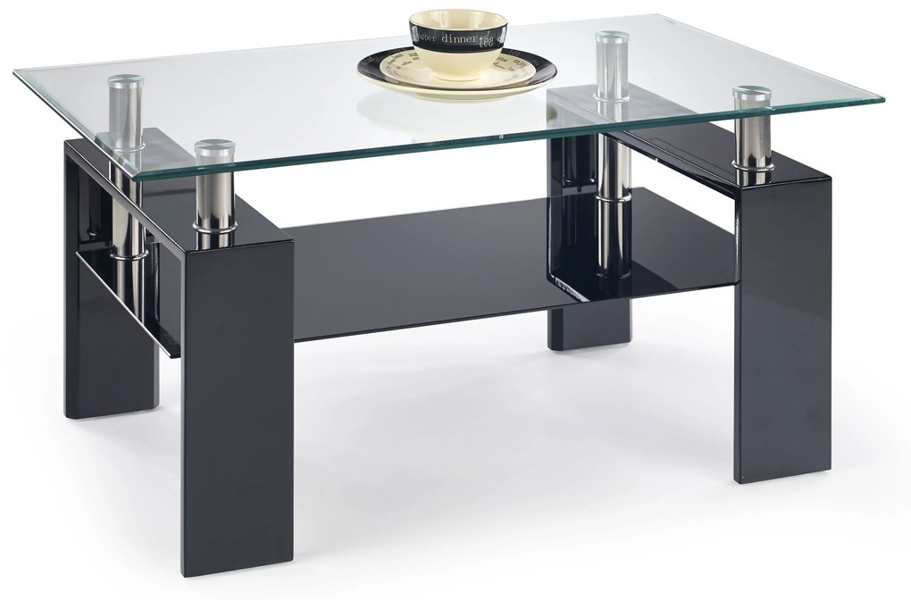 Masă de cafea Diamond H (negru). 770180
