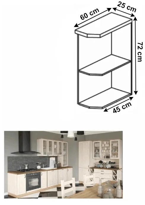 Raft inferior de bucatarie Regnar D25PZ. 788736
