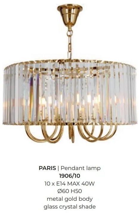 Lustra, Candelabru cu 15 brate PARIS
