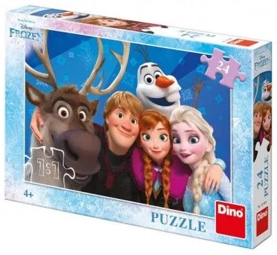Regatul de gheață Puzzle / Frozen Selfie 24 piese
