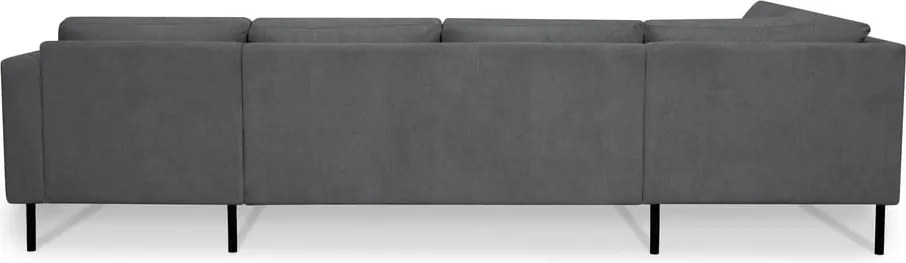 Colțar gri închis (cu colț pe partea stângă /în formă de "U") Hero – Scandic